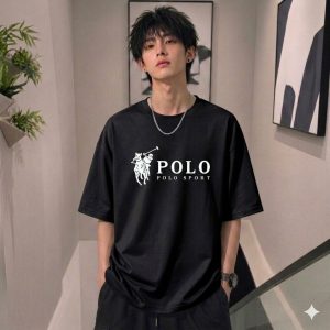 Stylish Drop Shoulder Cotton T-Shirt for Men