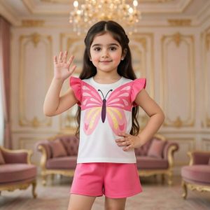 Kids Cotton TShirt and Pant Set