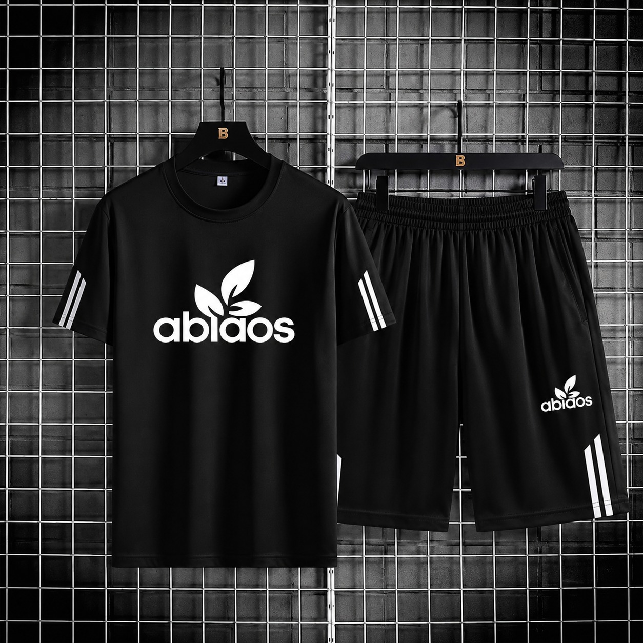 Stylish Daily Wear Mesh T-Shirt and Short Pant Set